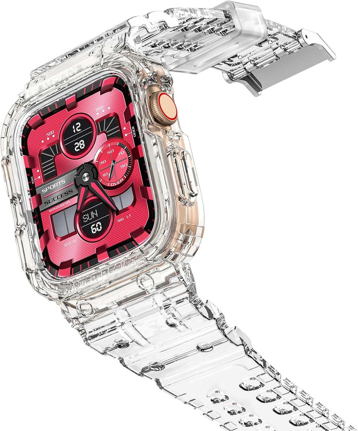 amBand E1 Rugged Band & Case for Apple Watch – Compatible with Series 1–11, SE3/SE2/SE – and Ultra 3/2/1, Lightweight Shockproof Design